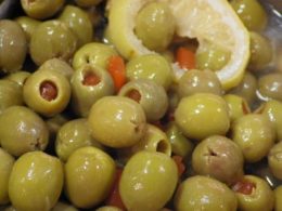 olives aux poivrons 250g