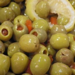 olives aux poivrons 250g