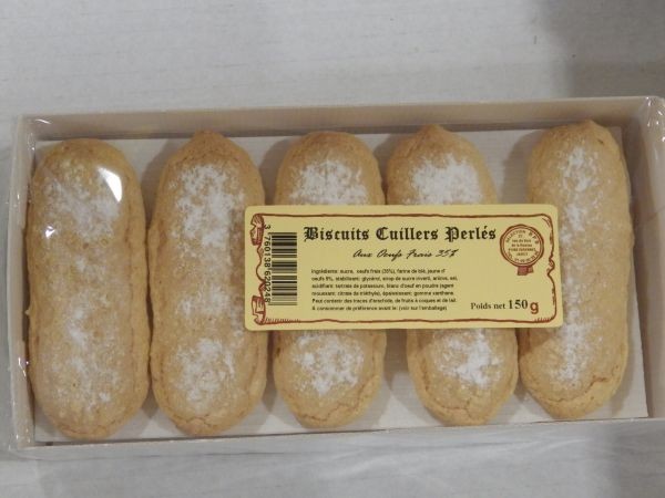 biscuits cuillers perlés